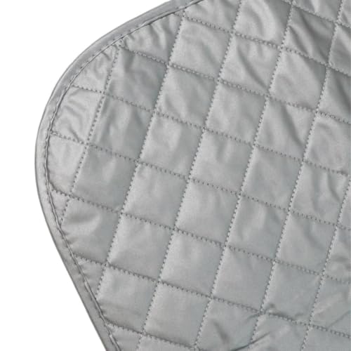 Folding Ironing Mat, Heat Resistant Tabletop Ironing Pad for Washer or Dryer Tops, Portable Ironing-Board Cover for Travel Office Student Dormitory, Double Sided Use - color: 23.62x21.65inch, size: Magnet