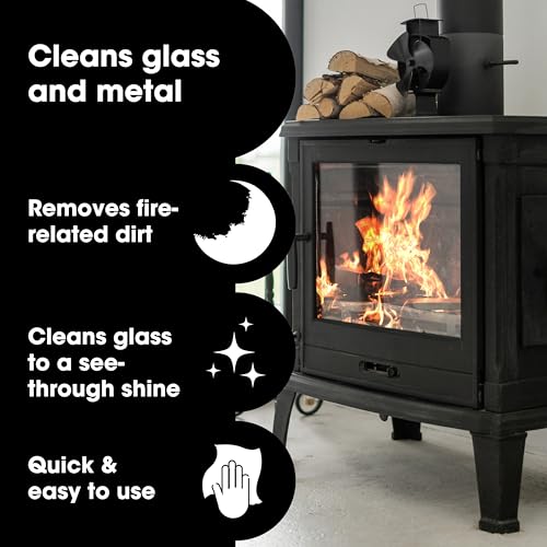 Furniture Clinic Stove Glass & Metal Cleaner, Removes Soot & Ash - style: Cleaner