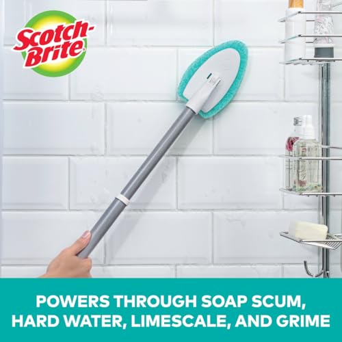 Scotch-Brite Non-Scratch Tub & Tile Scrubber Refill Pads, 6 Pack - size: 6 Refills