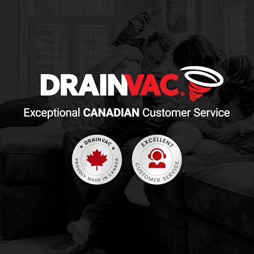 Drainvac CT105 Round Dusting Brush - Central Vacuum Brush Attachment