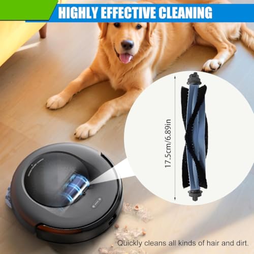 Replacement Roller Brushes for Eufy C20 Omni Robot Vacuum Cleaner 2-Pack Brush Rolls - style: C20 Roller Brushes