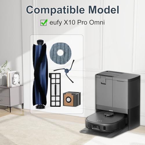 22 Pack Replacement Part for Eufy X10 Pro Omni Robot Vacuum