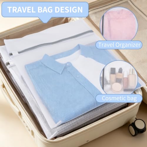 10 Pcs Mesh Laundry Bags,16 x 20 Inches