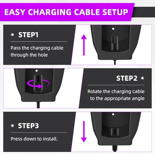 Wall Mount (Secures Charger Cord) for Bissell 2390 Pet Hair Eraser Hand Vacuum, Accessories for Bissell 2390A Pet Hair Eraser Hand Vacuum - color: Vac