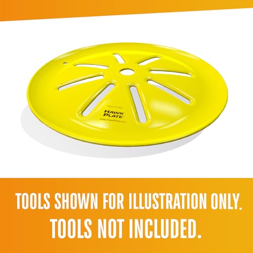 Rapido Tool Co. Drywall Hawk Plate Tool Holder & Organizer for Home (TOOL HOLDER ONLY) - Organizer for Drywall, Masonry and Plaster Tools & Home Improvement - Tools Holder Home Essentials (5 Pack) - size: Pack of 5