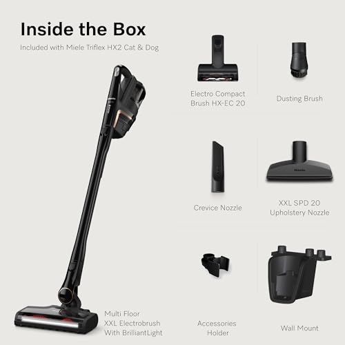 Miele Triflex HX2 Cat & Dog 3-in-1 Cordless Stick Vacuum, Self-Standing