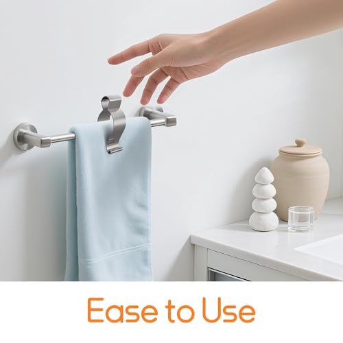 6 Pack Towel Clips for Kitchen, Stainless Steel Towel Holder Clips