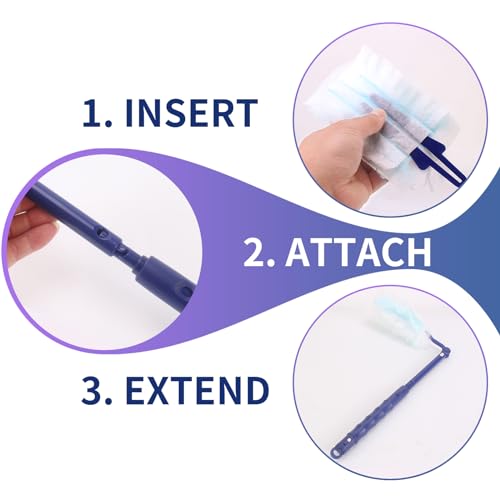 Replacement Duster Handles Compatible with Swiffer