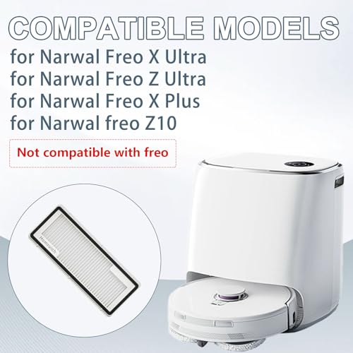 Filter Accessories for Narwal Freo Z10, Freo X Ultra, Freo X Plus, Freo Z Ultra, Freo Pro Vacuum Cleaner, Freo X Ultra Replacement Part 7 Pcs Filter - color: Filter-7pcs