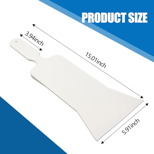 Hovom Car Window Tint Tool, Flat Glass Bulldozer Squeegee, White - color: 1pcs:white