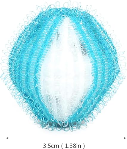 5Pcs Reusable Hair Remover, Washing Machine Hair Catcher Laundry Ball Dryer Ball for Clothing Dog Cat Pet Hair Remover for Laundry Lint Remover Washing Balls Household Supplies