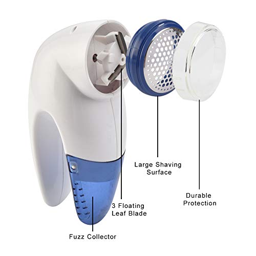 Portable Lint Remover, Fabric Shaver for Sweaters, Clothing and Furniture Fuzz