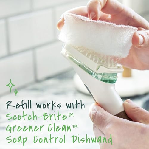 Scotch-Brite Greener Clean, 3 Pack - size: 3 Refill Pads
