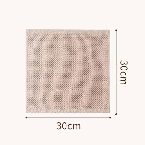 Cotton Dish Cloths 6 Pack,12x12 Inch – Super Absorbent, Quick-Dry & Reusable Kitchen Cleaning Cloths, Lint-Free Washable Towels for Dishes, Glass & Household Use(Red) - color: Red(6pack), style: honeycomb