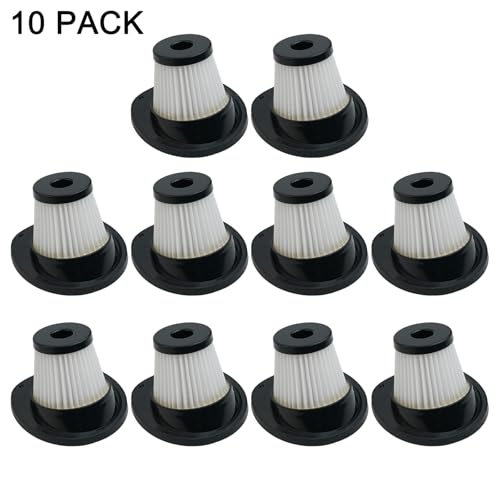 Reusable For VacLife VL188/VL189 Handheld vacuum cleaners, Cordless Vacuums Washable Replacement (10Pcs) - size: 10Pcs