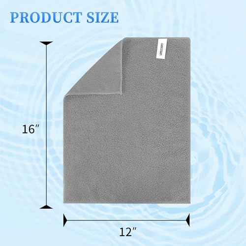 FIXSMITH Microfiber Cleaning Cloth - Pack of 12, Multi-Functional Towels, Size: 12 x 16 in, Highly Absorbent Rags, Lint-Free, Streak-Free for Car, Kitchen, Home, Office - color: 3 Colors Assorted, size: 12pk