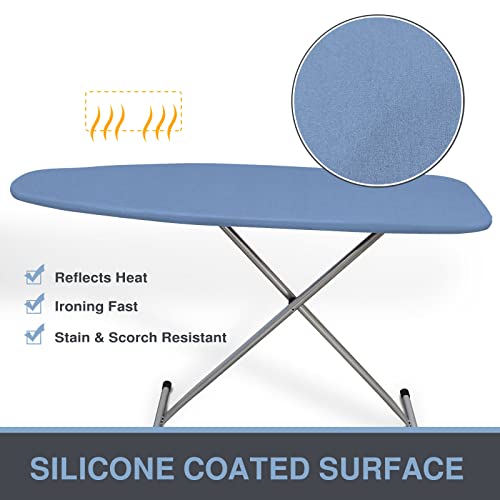 VividPaw Ironing Board Cover and Pad 18x54, Thick Padding - color: Blue, size: 18" x 54"