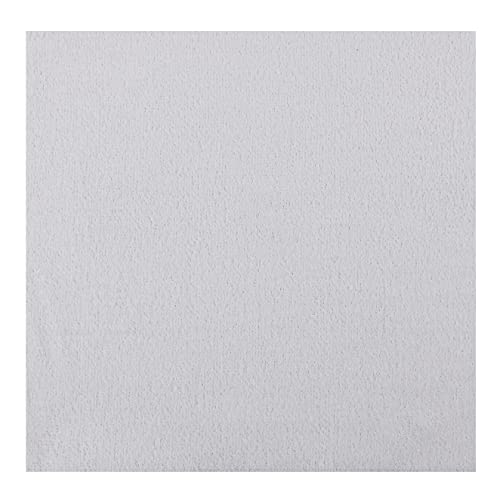 Tricol Clean Profesional Resuable Lint Free Microfiber Edgeless Cleaning Cloth Rag 50PK in Dispenser Box for Housekeeping, Car Cleaning (12 * 12 Inches), White - color: White, size: 12in x 12in