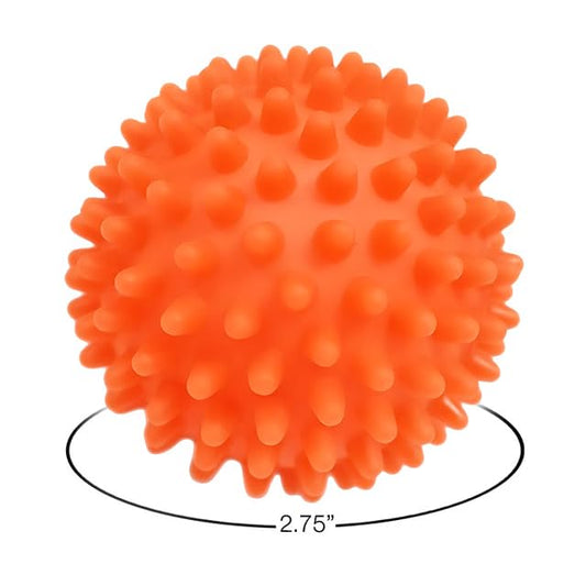 Reusable Orange Dryer Balls – 2.75" Eco-Friendly Fabric Softener Alternative for Laundry – Reduces Drying Time & Static, Softens Clothes Naturally