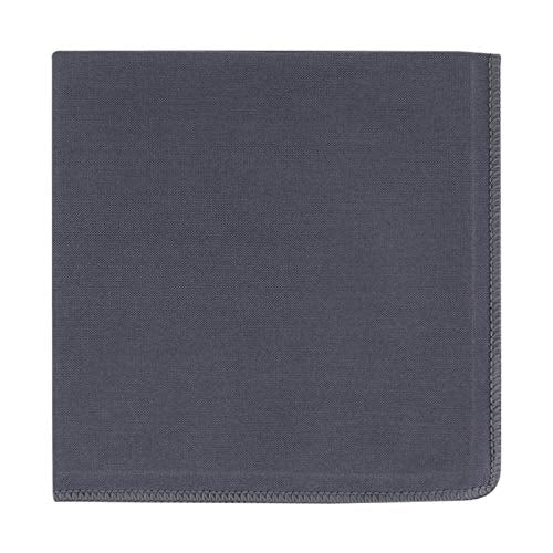 KLNYOO Microfiber Glass Cleaning Cloths Lint Free Streak Free Quickly and Easily Clean Windows & Mirrors Without Chemicals Polishing Cloth 16x16 Inch 8 Pack (Grey) - color: Grey