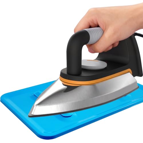 2 Pcs Blue Ironing Boards Replacement Hot Iron Rest Pad Metal Heat Resistant Classic Dry Full Size Iron Board