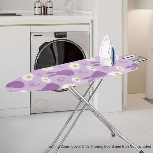 Bunny Ironing Board Covers Daisy Ironing Board Covers Easter Standard Size Tailor Seamstress Replacement Easter Decoration Decor - color: Bunny Daisy