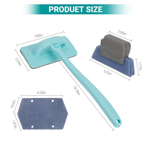 Window Screen Cleaner, Mesh Screen Cleaning Brush Kit with Track Brush