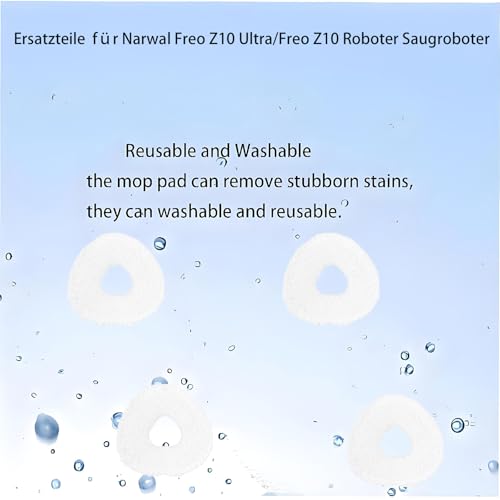 Replacement Accessories Kit For Narwal Freo Z10 / Z10 Ultra Robot Vacuum - color: 13 pack Replacement Parts For Narwal Freo Z10 Robot Vacuum