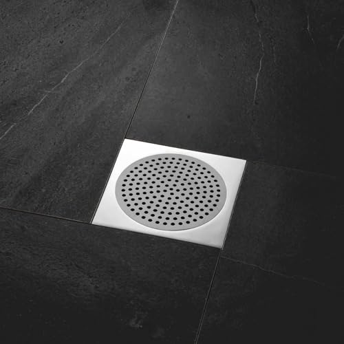 Round Drain Cover Grates 3.6"/9.2cm Dia Drain, 304 Stainless Steel Drainage Grate Cover Round Replacement Floor Drain Strainer for Shower, Bathroom Floor, Balcony, and Outdoor Garden Drains - size: 3.6"/9.2cm