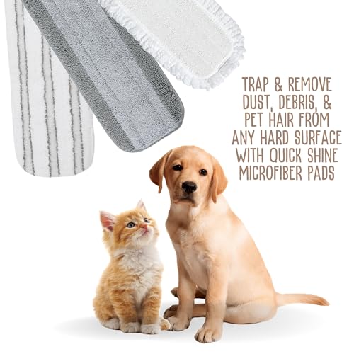 Quick Shine Multi-Action Clean + Polish Microfiber Refill Pad - size: Clean + Polish Pad