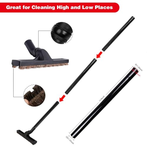 GIB 13Pcs Universal Vacuum Attachments for Shop Vac Accessories w/Adapters - size: 13PCS