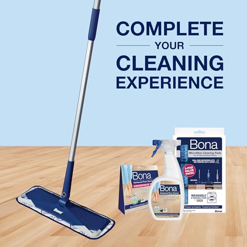 Bona® Hardwood Floor Cleaner Spray - 32 fl oz - Unscented - Includes Filled Bottle + Concentrate Refill for Hardwood Floor Cleaning - size: 32 Fl Oz (Pack of 1)