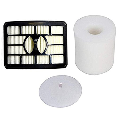 JJSS Replacement for Shark Vacuum Filter Replacement Lift-Away 500 Series NV500 NV501 NV502 NV503 NV505 NV510 NV520 NV552 NV640 NV642 UV560 Xff500 HEPA Filter & Foam Compatible with Shark Vacuum Parts