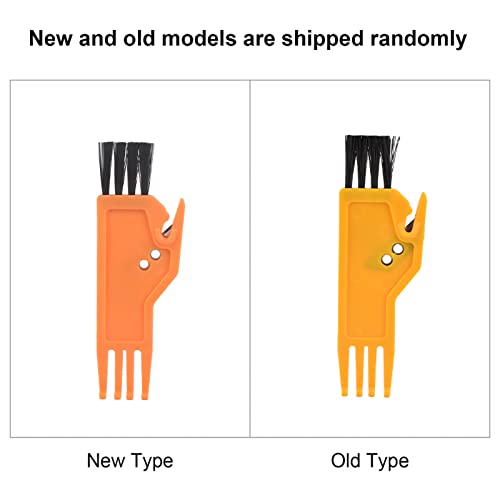 Sweeping Robot Handheld Vacuum Sweeper Parts, ABS Vacuum Brush Cleaning Tool, Yellow Vacuum Roller Tool Cleaning Brush Replacement for Xiaomi, Shark, Dreame, Eufy, 1Pcs - color: Yellow