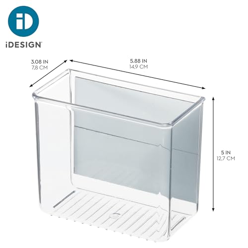 iDesign Magnetic Small Clear Plastic Organizer Bins - size: Small, style: Pack of 1
