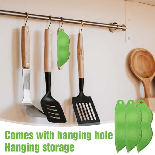 3pcs Beans Bottle Cleaner Sponge, Magic Beans Shaped Bottle Cleaning