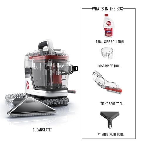 Hoover CleanSlate Plus Portable Carpet + Upholstery Spot Cleaner Machine - style: CleanSlate Plus