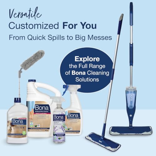 Bona Hardwood Floor Cleaner Refill - 128 fl oz - Unscented - size: 128 Fl Oz (Pack of 1)