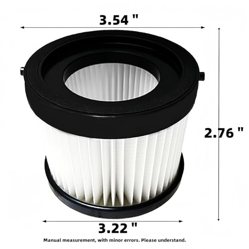 Compatible With Ddewollt Vacuum Filter DCV501HB DCV5011H Attachments (6pk) - style: 6PK DCV501HB Filters + 2PK Brushes