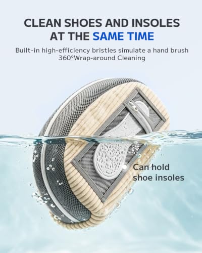 Shoe Washing Bag, Laundry Shoe Bag for Washer and Dryer, Sneaker Cleaning Protection Bag for Tennis, Casual, Athletic Shoes, with Mesh Pocket for Insoles, Self-Locking Zipper (Beige 2Pcs) - color: Beige