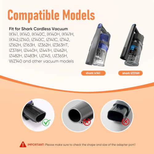 Pet Hair Grooming Brush Vacuum Attachment Kit Compatible with Shark IX & IZ Series 4pcs - color: Pet Set-4pcs