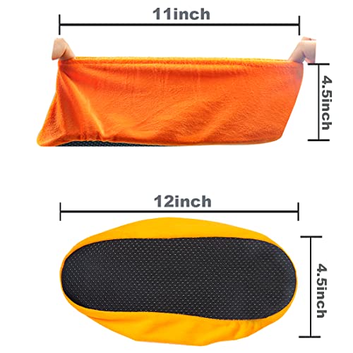 9 Pairs Reusable Shoe Covers for Indoors,Washable Shoe Covers Bowling Shoe Covers Reusable,Non Slip Shoe Covers Foot Service for Indoor Household Office Laboratory 12inch (9-colors) - color: 9-colors
