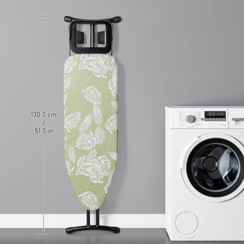 Duwee 12"x36" Ironing Board with Heat Resistant Cover Thicken Felt Pad - color: Green