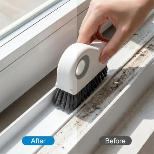 2 in 1 Groove Cleaning Brush, Multifunction Window Track Cleaning Tools