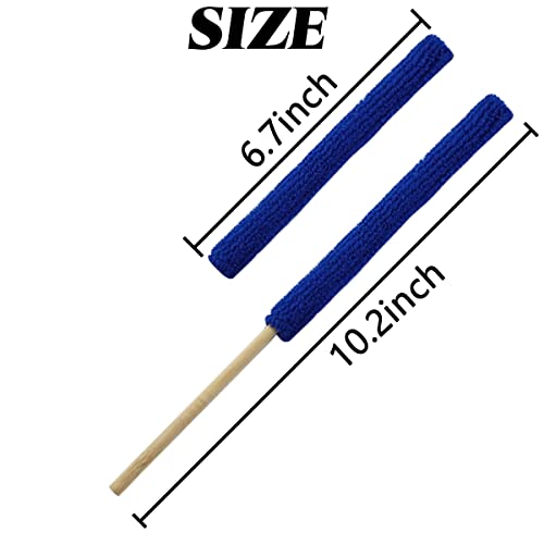 GXXMEI 30PCS Microfiber Detail Duster Sticks Crevice Cleaning Tool Brush Mini Detail Dusters for Cleaning Home Car Window The Smallest Spaces