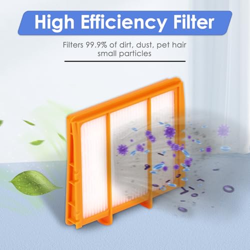 4 Pack Filters for Shark AI AV2501AE RV2610WD AV2700ZE RV2820AE, UR2650WS - color: UR2650WS HEPA Filter(4 Pieces)