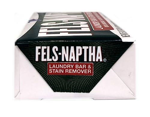 Fels Naptha Laundry Soap & Stain Remover Bar, Pack of 3 - size: 5.5 Ounce (Pack of 3)