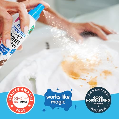 Miss Mouth's Messy Eater Stain Treater Kit, 2 Sprays & 16 Oz Refill - style: 2 Pack + Refill