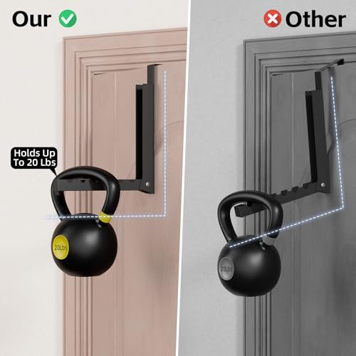 Over the Door Hanger, 2 Pack Foldable Over Door Drying Rack for Laundry - color: Black