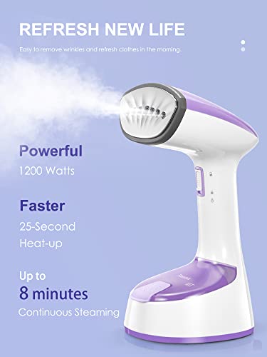Reemix Steamer for Clothes, Folding Handheld Design Garment Steamer